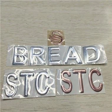 3D PVCクロームステッカー